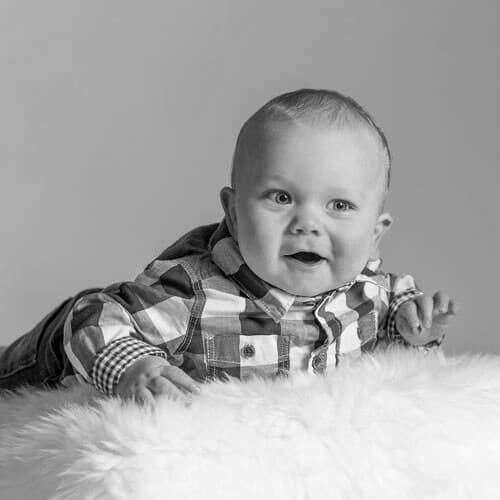 Babyfotografie in de studio