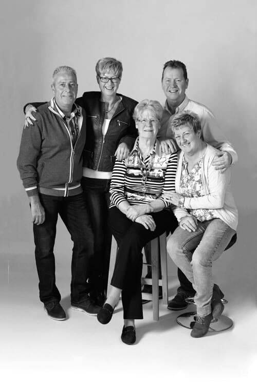Familieportret, Fotostudio Morskate Borne